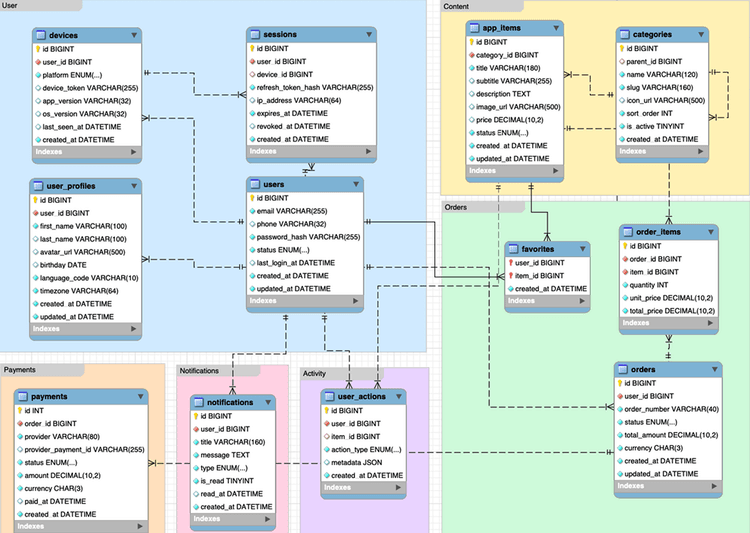 Database architecture