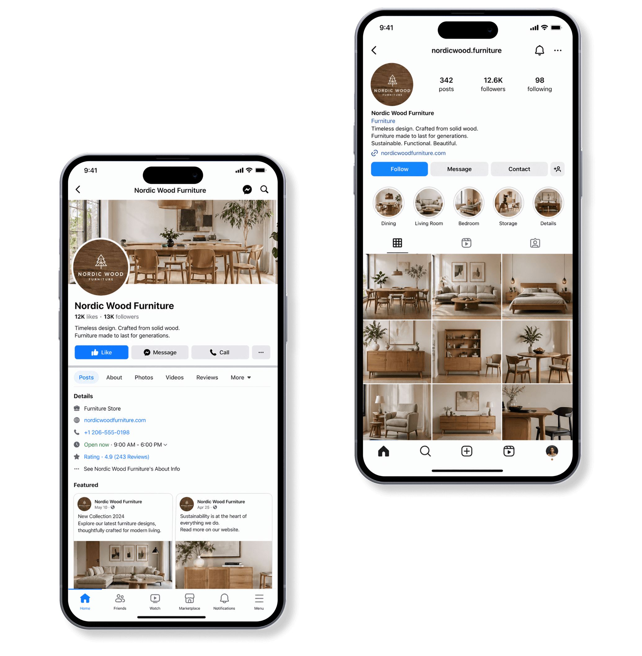 Social media management on mobile