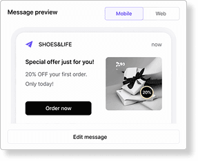 Special offer card